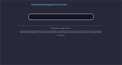 Desktop Screenshot of myassurancepayment.com